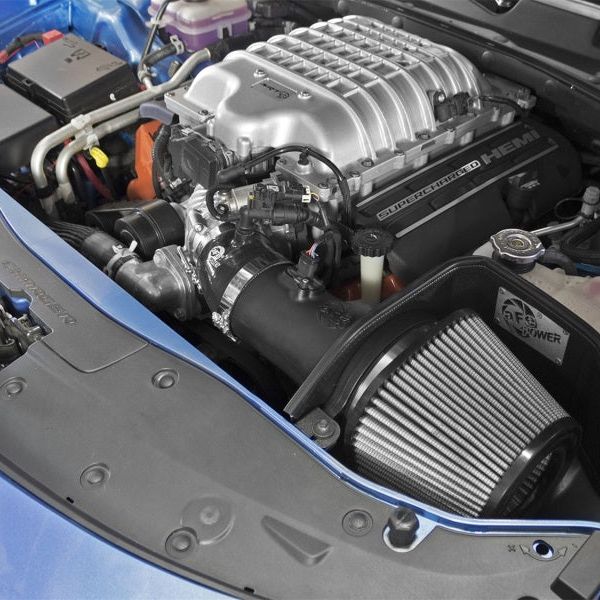 aFe MagnumFORCE Intakes Stage-2 PDS AIS 15-16 Dodge Challenger SRT Hellcat 6.2L V8 (sc)-Cold Air Intakes-aFe-AFE51-12802-SMINKpower Performance Parts