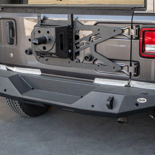 DV8 Offroad 2018+ Jeep Wrangler JL Tailgate Mounted Tire Carrier