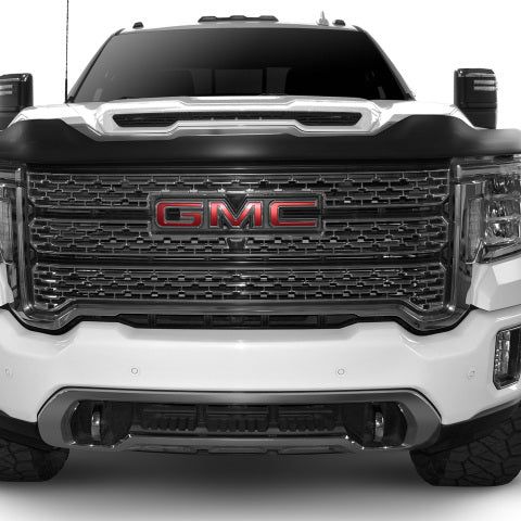 AVS 20-21 GMC Sierra 2500 HD Bugflector II Hood Shield - Smoke