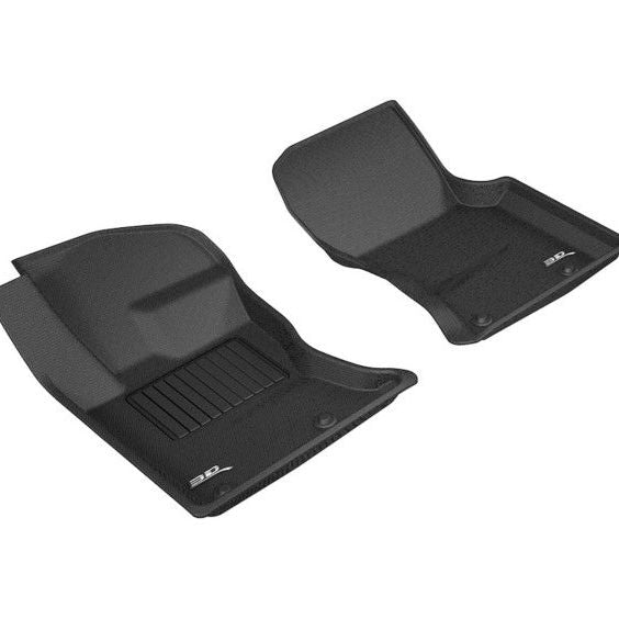 3D MAXpider 2017-2020 Jaguar/Land Rover F-Pace/Range Rover Velar Kagu 1st Row Floormat - Black