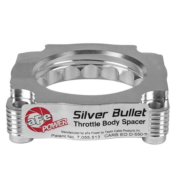 aFe Silver Bullet Throttle Body Spacer 12-15 BMW 328i (F30) L4-2.0L N20/N26-Throttle Body Spacers-aFe-AFE46-31009-SMINKpower Performance Parts