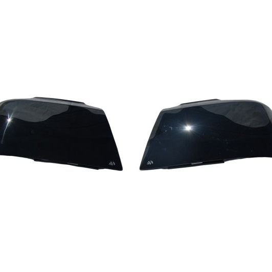 AVS 87-91 Ford Bronco Headlight Covers - Black