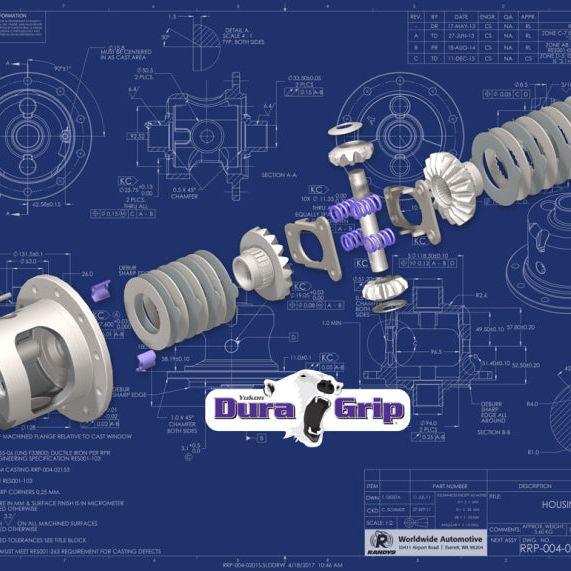 Yukon Gear Dura Grip Positraction For Ford 9.75in w/ 34 Spline Axles