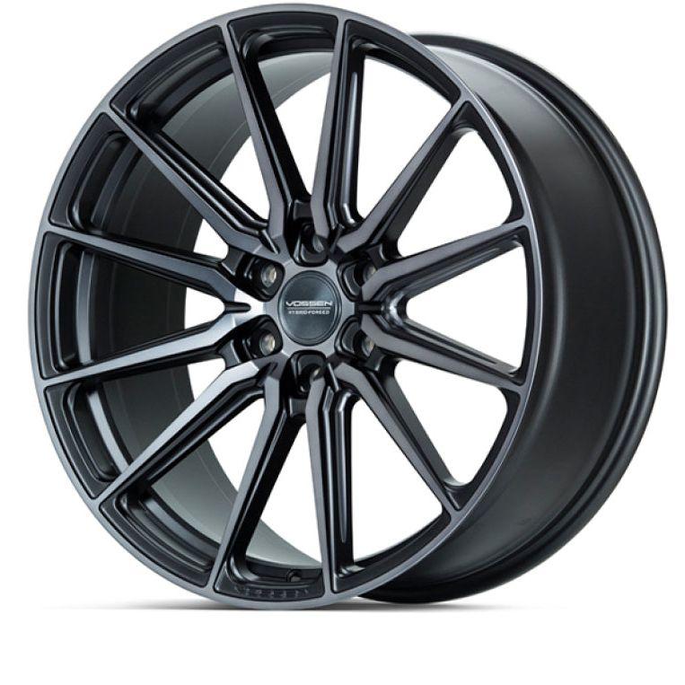 Vossen HF6-1 24x10 / 6x139.7 / ET25 / Deep Face / 106.1 - Tinted Matte Gunmetal Wheel