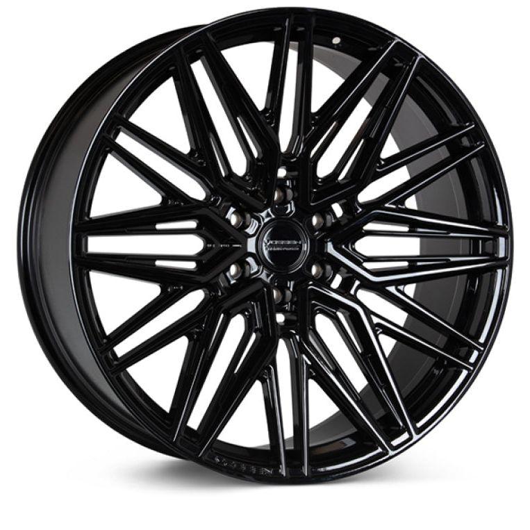 Vossen HF6-5 24x10 / 6x135 / ET25 / Deep Face / 87.1 - Gloss Black Wheel