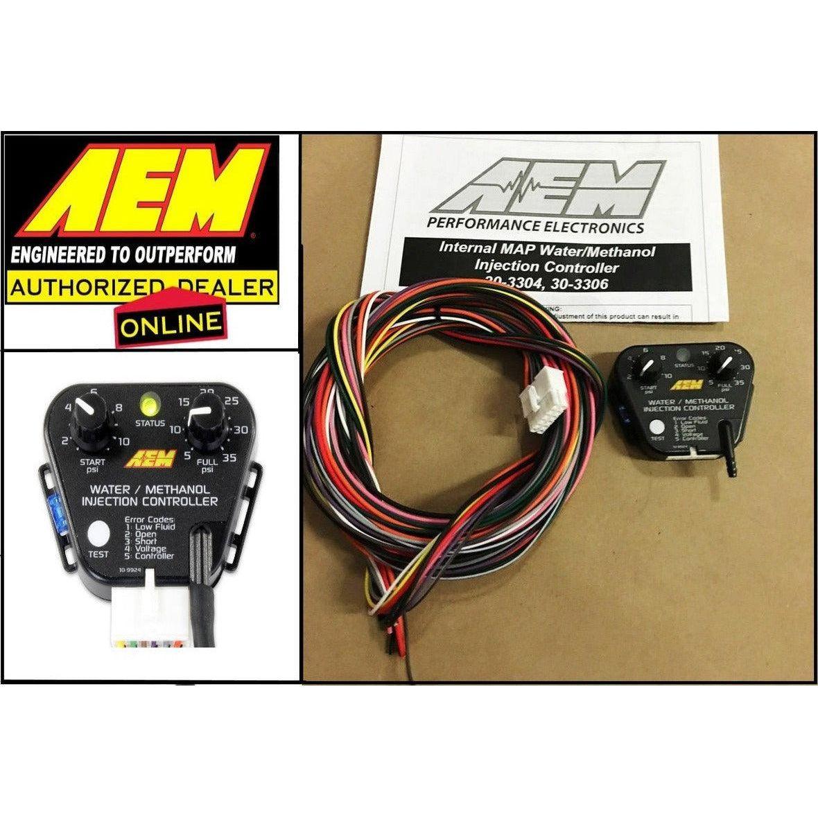 AEM V2 Standard Controller Kit - Internal MAP w/ 35psi Max - SMINKpower Performance Parts AEM30-3304 AEM