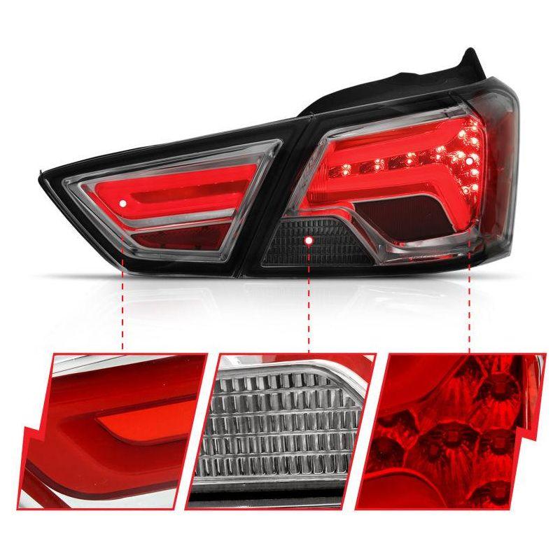 ANZO 14-18 Chevrolet Impala LED Taillights Smoke - SMINKpower Performance Parts ANZ321345 ANZO