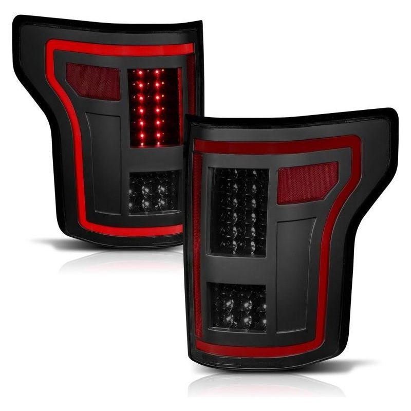 ANZO 15-17 Ford F-150 LED Taillights - Smoke - SMINKpower Performance Parts ANZ311294 ANZO