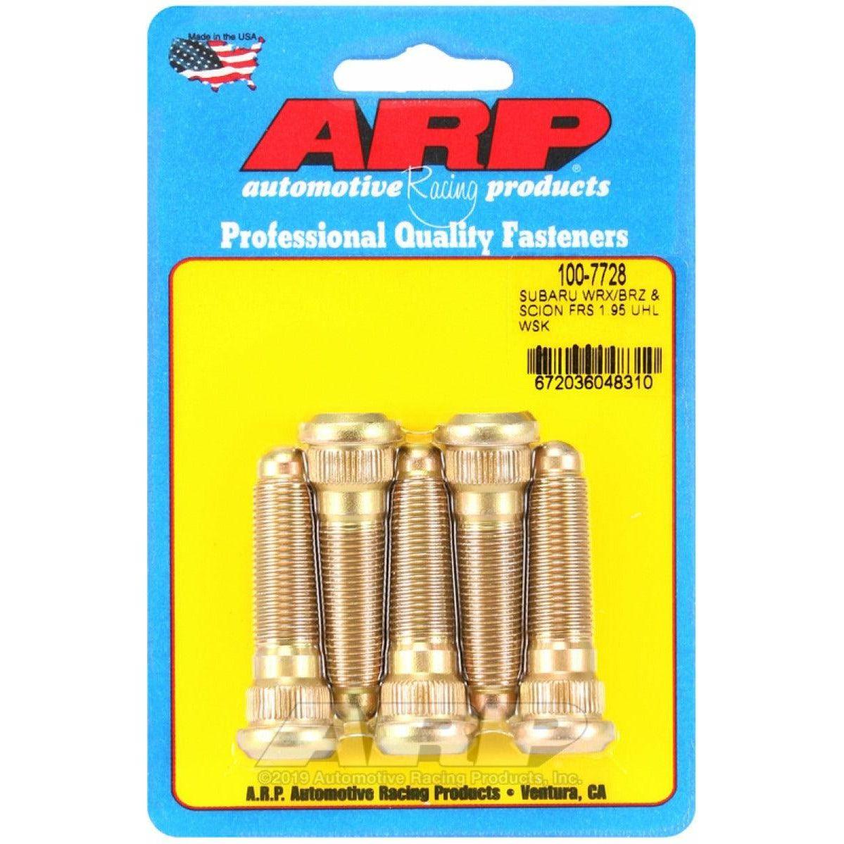 ARP 2015+ Subaru WRX/STI and 13+ BRZ Extended 5 Wheel Stud Kit - SMINKpower Performance Parts ARP100-7729 ARP