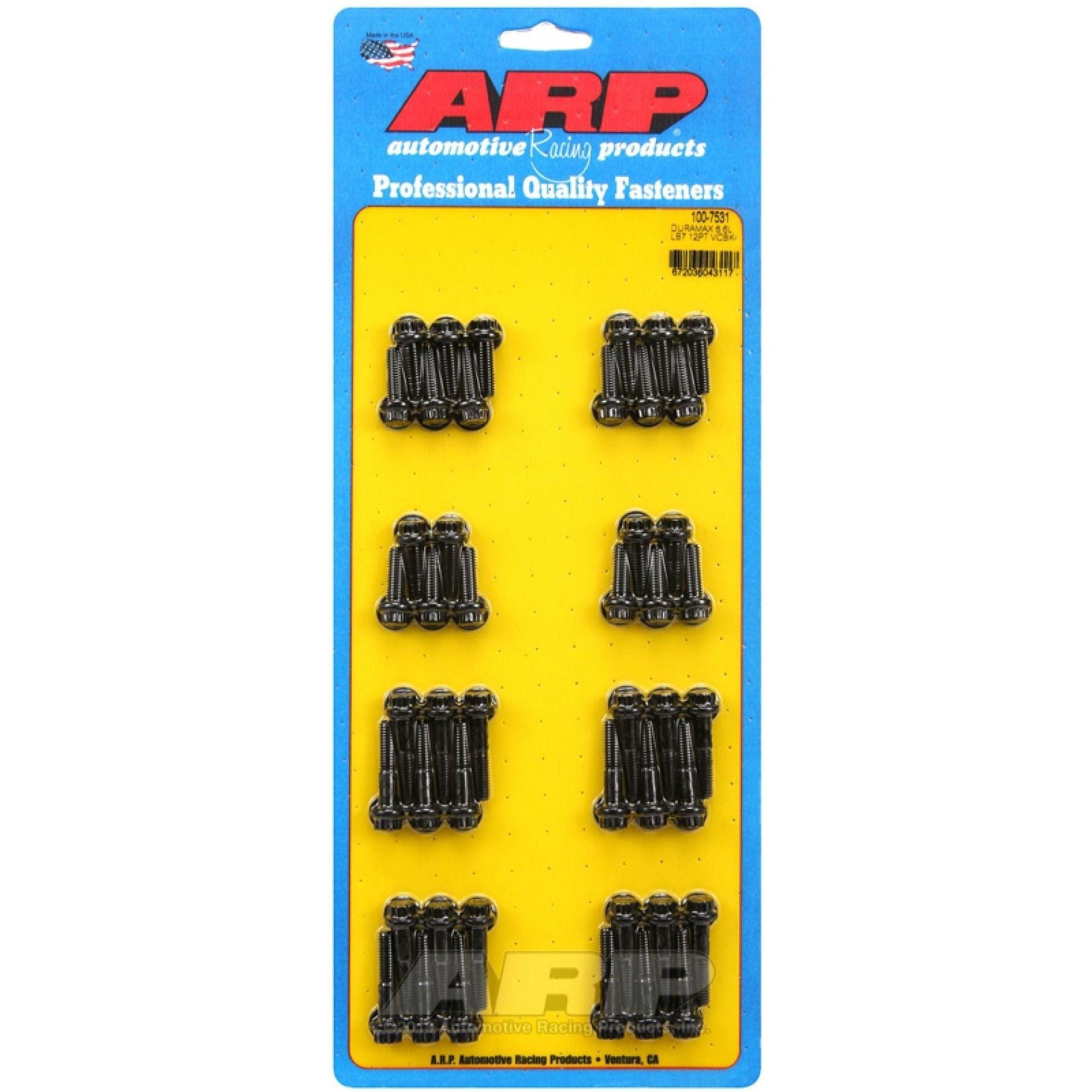 ARP Chevy Duramax 6.6L LB7 12pt Valve Cover Bolt Kit - SMINKpower Performance Parts ARP100-7531 ARP
