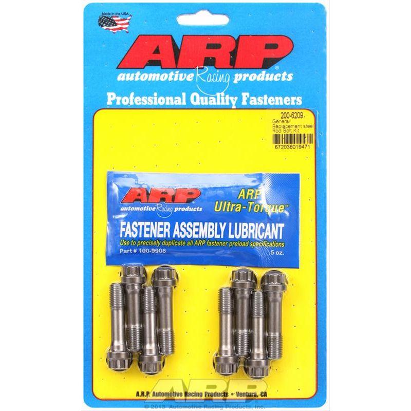 ARP General Replacement Steel Rod Bolt Kit .0055-.0060 Stretch - SMINKpower Performance Parts ARP200-6209 ARP