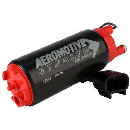 Aeromotive 340 Series Stealth In-Tank E85 Fuel Pump - Offset Inlet - Inlet Inline w/ Outlet - SMINKpower Performance Parts AER11542 Aeromotive