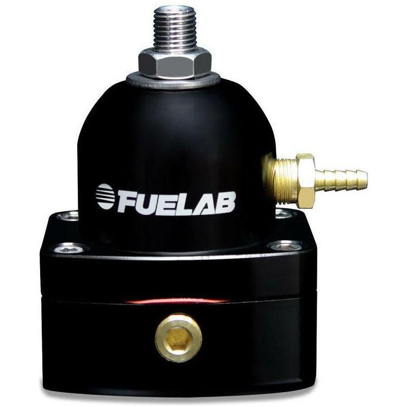 Fuelab 515 EFI Adjustable FPR 25-90 PSI (2) -6AN In (1) -6AN Return - Black - SMINKpower Performance Parts FLB51502-1 Fuelab