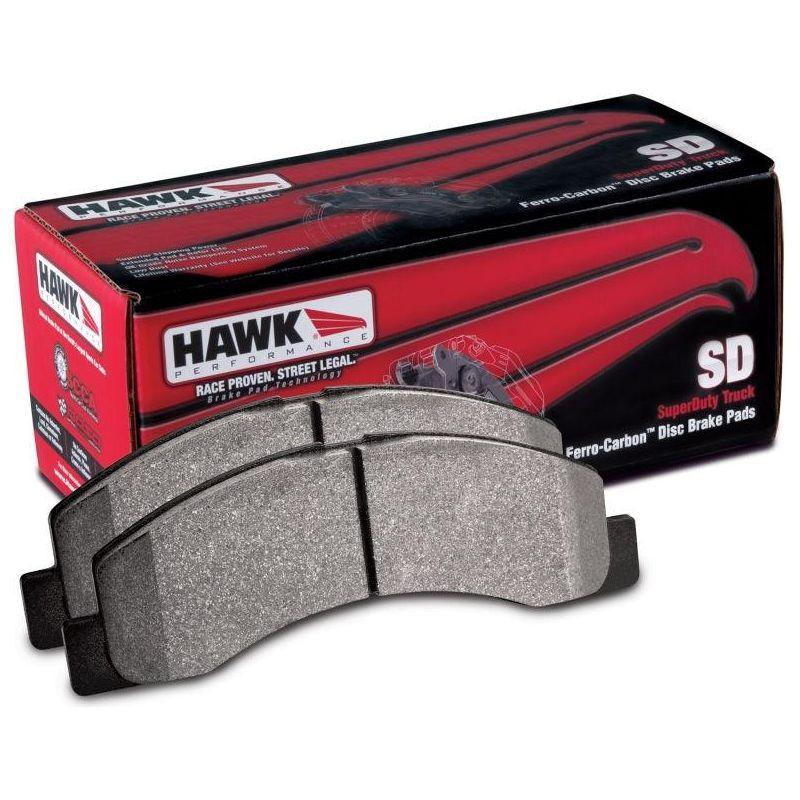 Hawk 06 Chevy Avalanche 2500 / GMC Truck / Hummer Super Duty Street Rear Brake Pads - SMINKpower Performance Parts HAWKHB323P.724 Hawk Performance