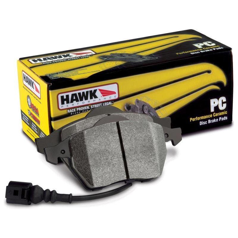 Hawk 90-01 Acura Integra (excl Type R) / 98-00 Civic Coupe Si Performance Ceramic Street Rear Brake - SMINKpower Performance Parts HAWKHB350Z.496 Hawk Performance