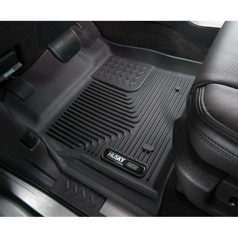 Husky Liners 14-18 Toyota Highlander X-Act Contour Black Floor Liners (2nd Seat) - SMINKpower Performance Parts HSL52641 Husky Liners