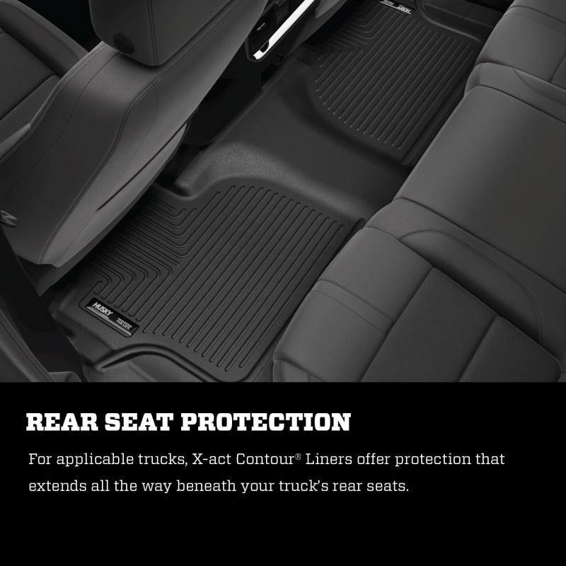 Husky Liners 2019 Subaru Forester Black Second Row Floor Liners - SMINKpower Performance Parts HSL54741 Husky Liners