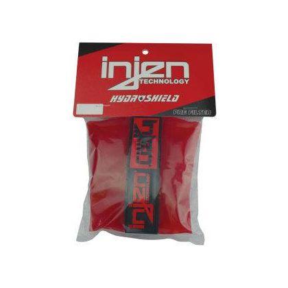 Injen RED Water Repellant Pre-Filter fits X-1021 6in Base/6-7/8in Tall / 5-1/2in Top - SMINKpower Performance Parts INJ1037RED Injen