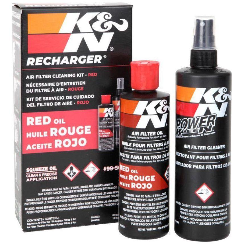 K&N Filter Cleaning Kit RED - SMINKpower Performance Parts KNN99-5050 K&N Engineering
