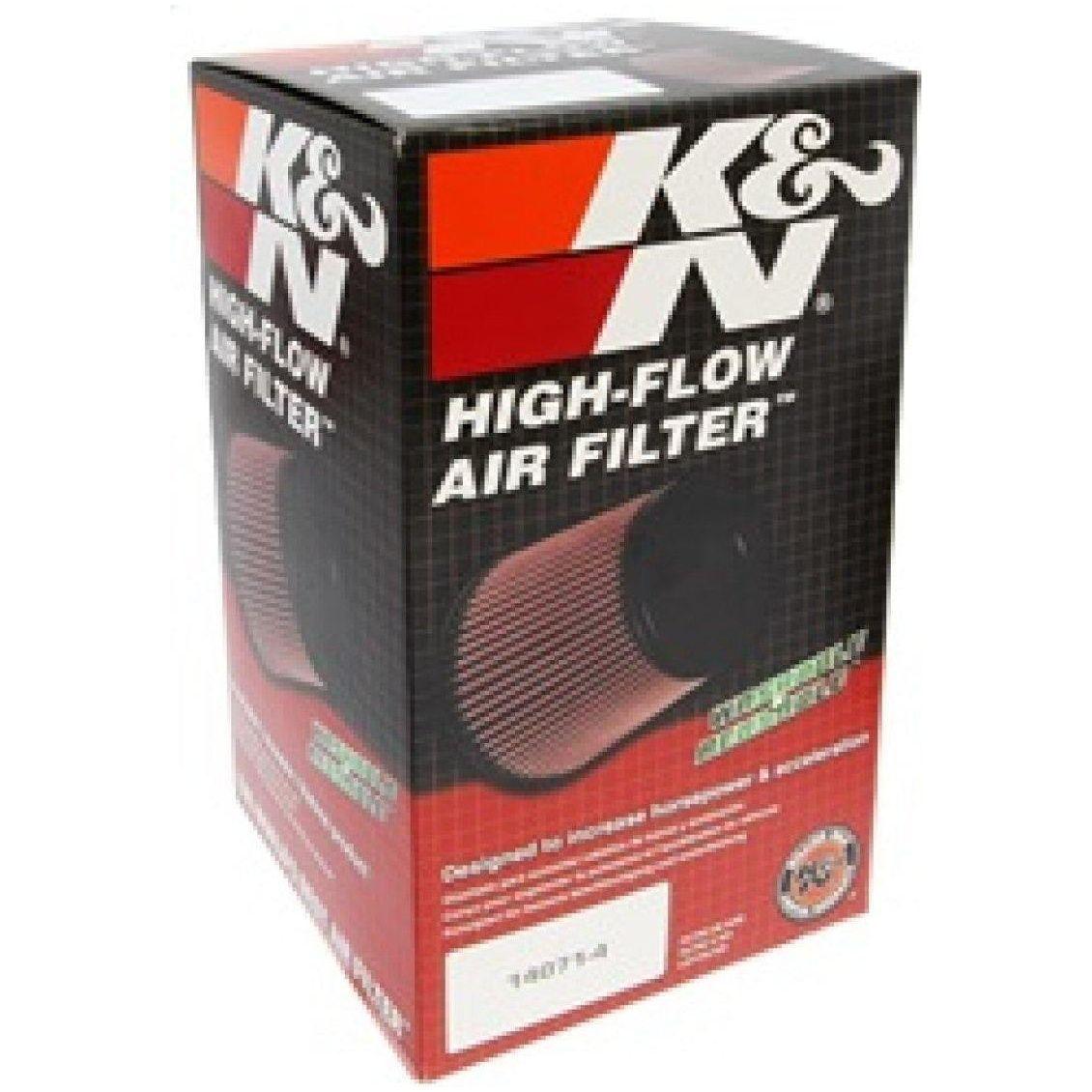 K&N Universal Round Tapered Filter 3 inch FLG / 5 inch Bottom / 4 inch Top / 7 7/8 inch Height - SMINKpower Performance Parts KNNRU-4690 K&N Engineering