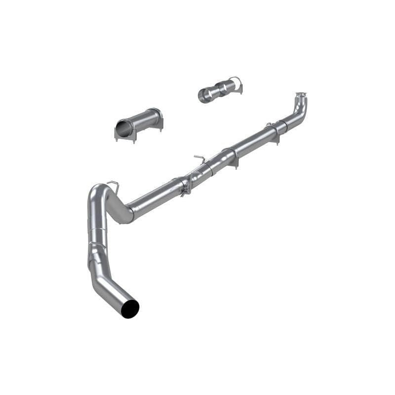 MBRP 01-07 Chevy/GMC 2500/3500 Duramax EC/CC PLM Series Exhaust 4in. Single Side (No Muffler) - Alum - SMINKpower Performance Parts MBRPS6004PLM MBRP