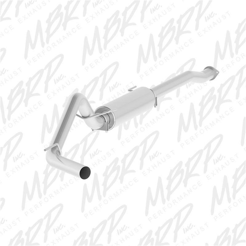 MBRP 16-19 Toyota Tacoma 3.5L 3in Cat Back Single Side Exit Alum Exhaust System - SMINKpower Performance Parts MBRPS5338P MBRP