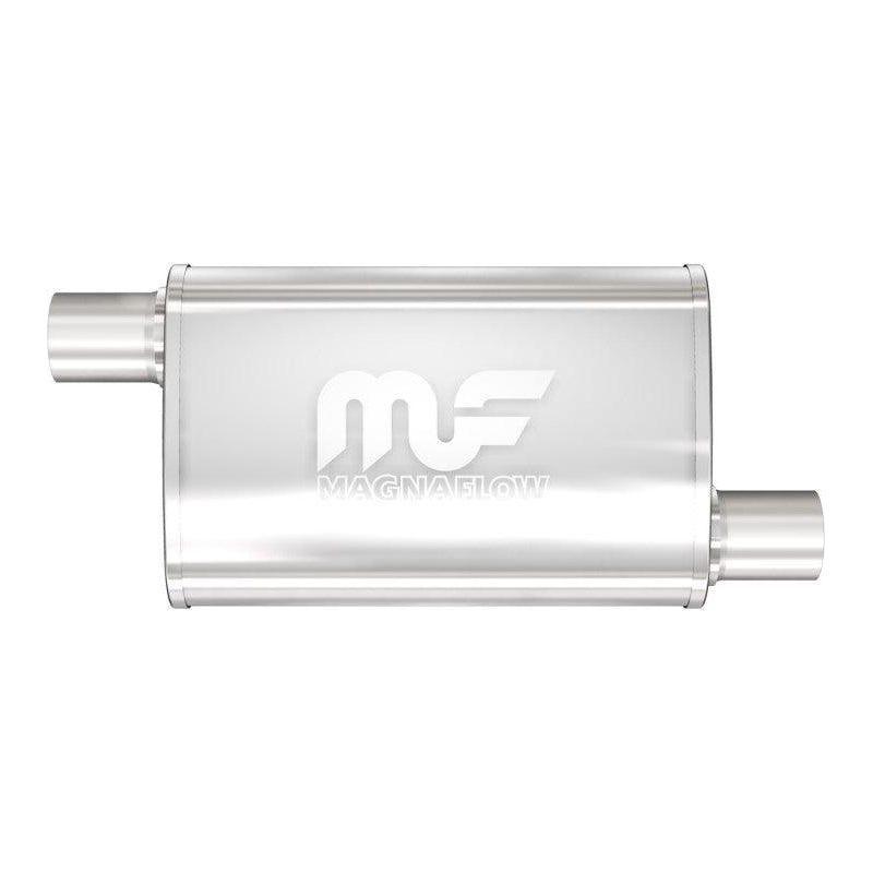 MagnaFlow Muffler Mag SS 14X4X9 2.5/2.5 O/O - SMINKpower Performance Parts MAG11236 Magnaflow