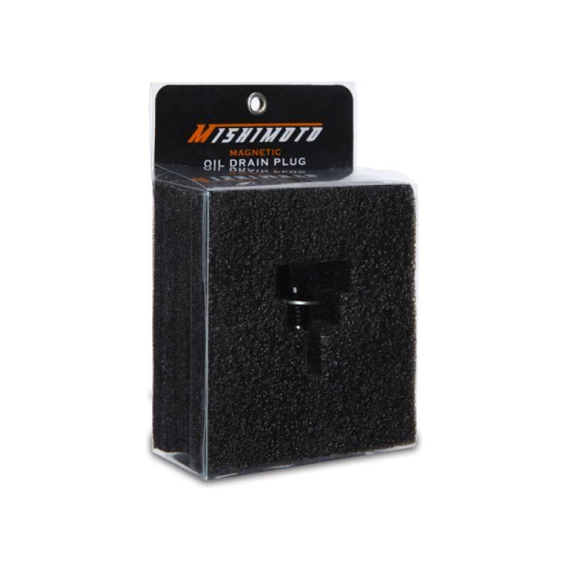 Mishimoto Magnetic Oil Drain Plug M12 x 1.5 Black - SMINKpower Performance Parts MISMMODP-1215B Mishimoto