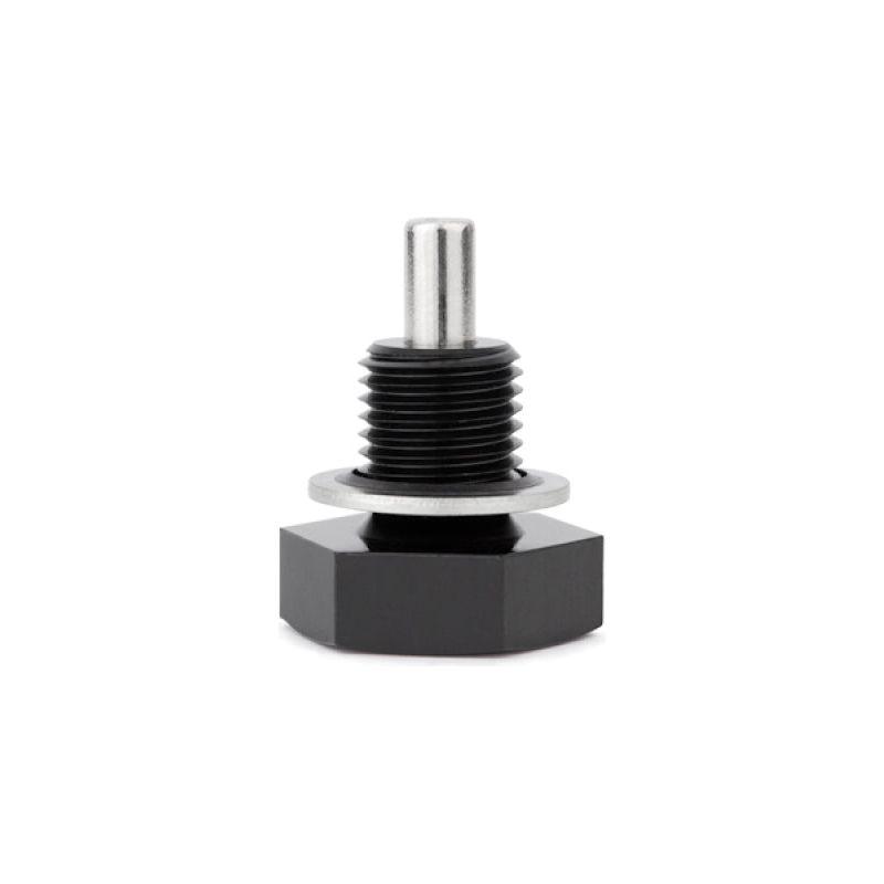 Mishimoto Magnetic Oil Drain Plug M14 x 1.5 Black - SMINKpower Performance Parts MISMMODP-1415B Mishimoto