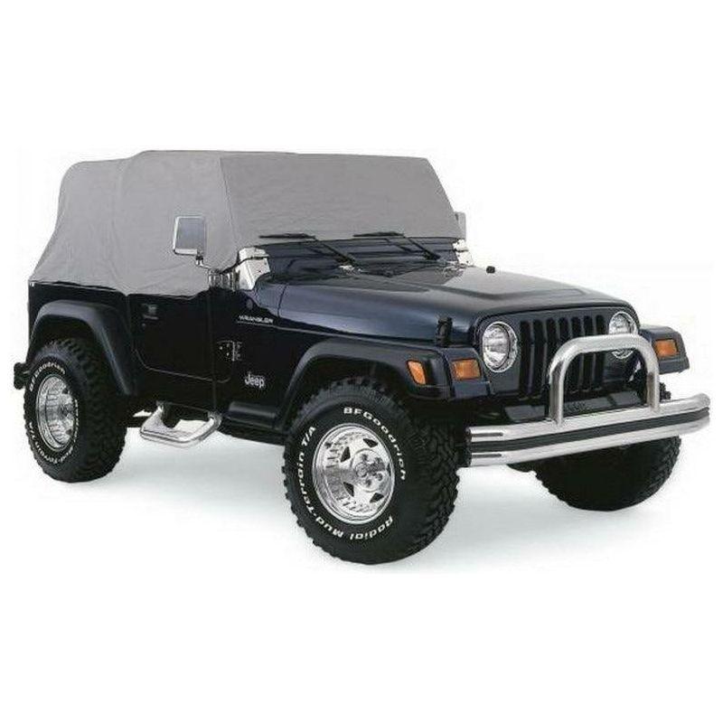 Rampage 1976-1983 Jeep CJ5 Car Cover 4 Layer - Grey - SMINKpower Performance Parts RAM1261 Rampage