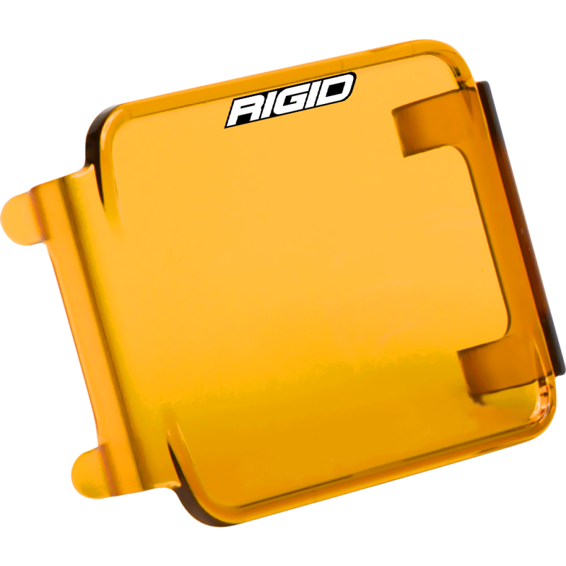 Rigid Industries Protective Polycarbonate Cover - Dually/D2 - Amber - SMINKpower Performance Parts RIG201933 Rigid Industries