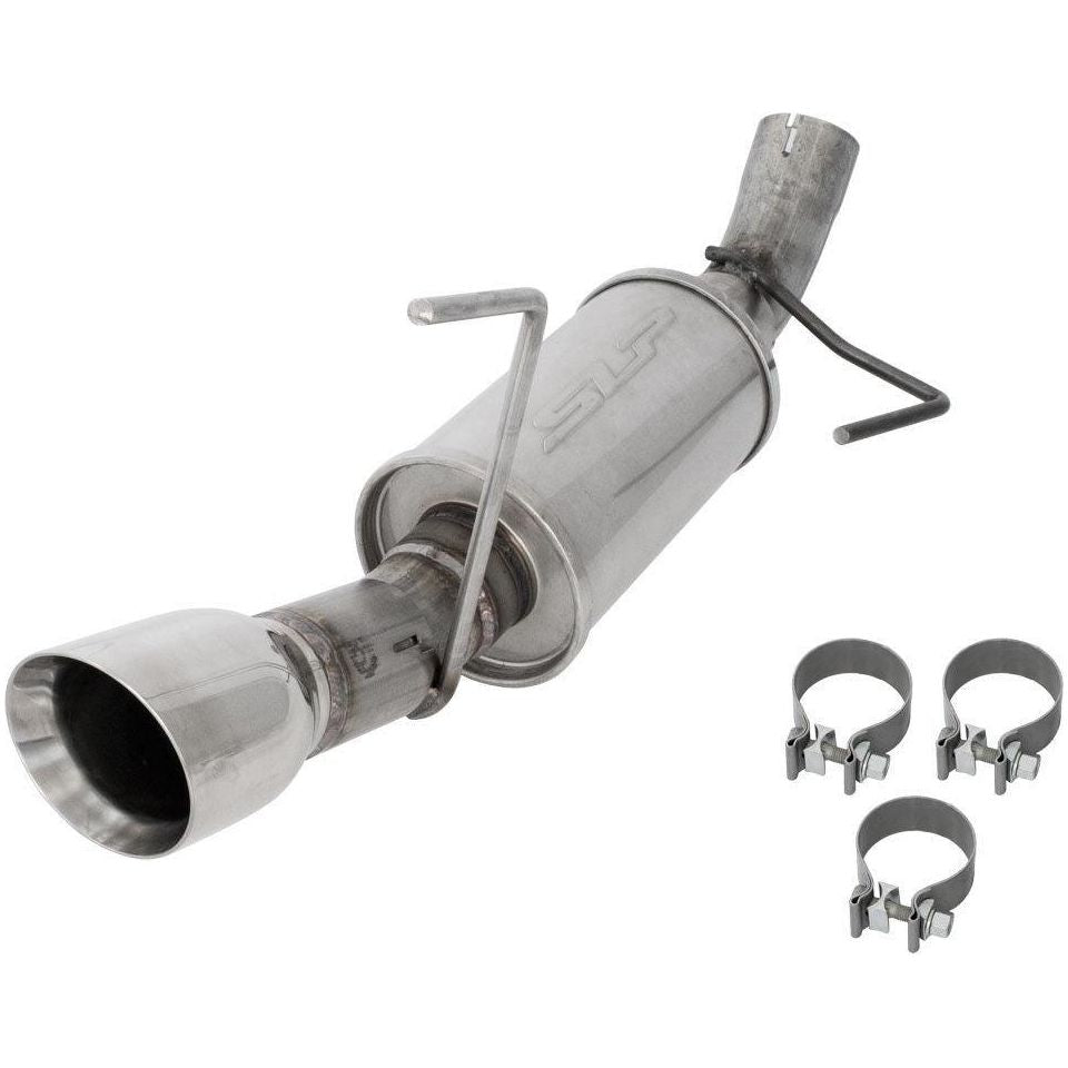 SLP 2005-2010 Ford Mustang 4.0L LoudMouth Axle-Back Exhaust w/ 3.5in Tip - SMINKpower Performance Parts SLPM31021 SLP