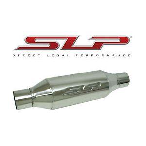 SLP Universal LoudMouth II 2.5in Inlet / Outlet Bullet-Type Muffler - SMINKpower Performance Parts SLP310013818 SLP