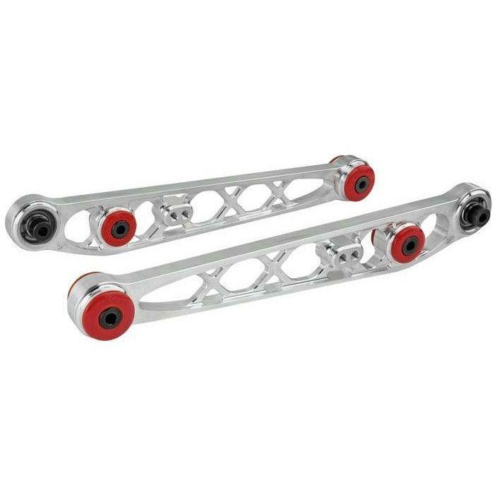 Skunk2 1996-2000 Honda Civic Clear Anodized Lower Control Arm - SMINKpower Performance Parts SKK542-05-2205 Skunk2 Racing