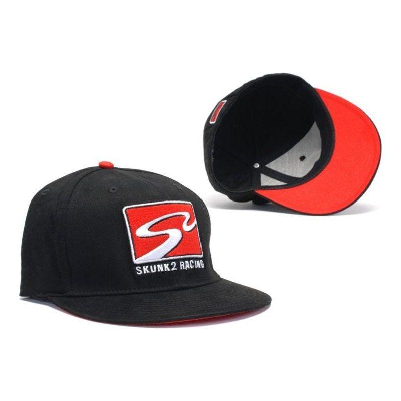 Skunk2 Team Baseball Cap Racetrack Logo (Black) - L/XL - SMINKpower Performance Parts SKK731-99-1502 Skunk2 Racing