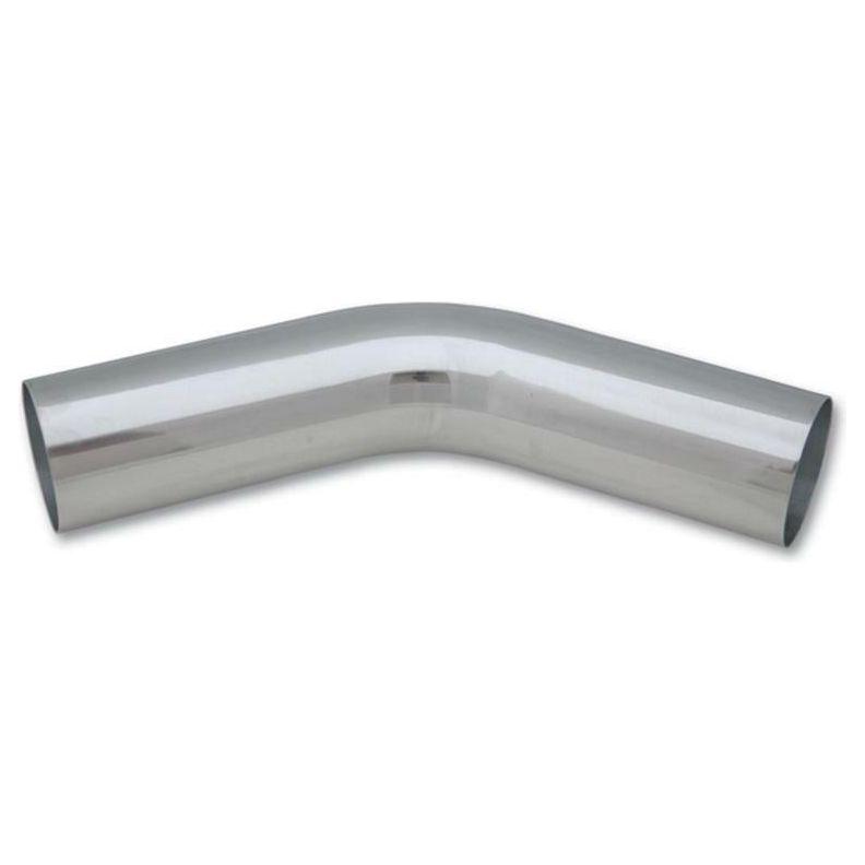 Vibrant 3in O.D. Universal Aluminum Tubing (45 degree bend) - Polished - SMINKpower Performance Parts VIB2175 Vibrant