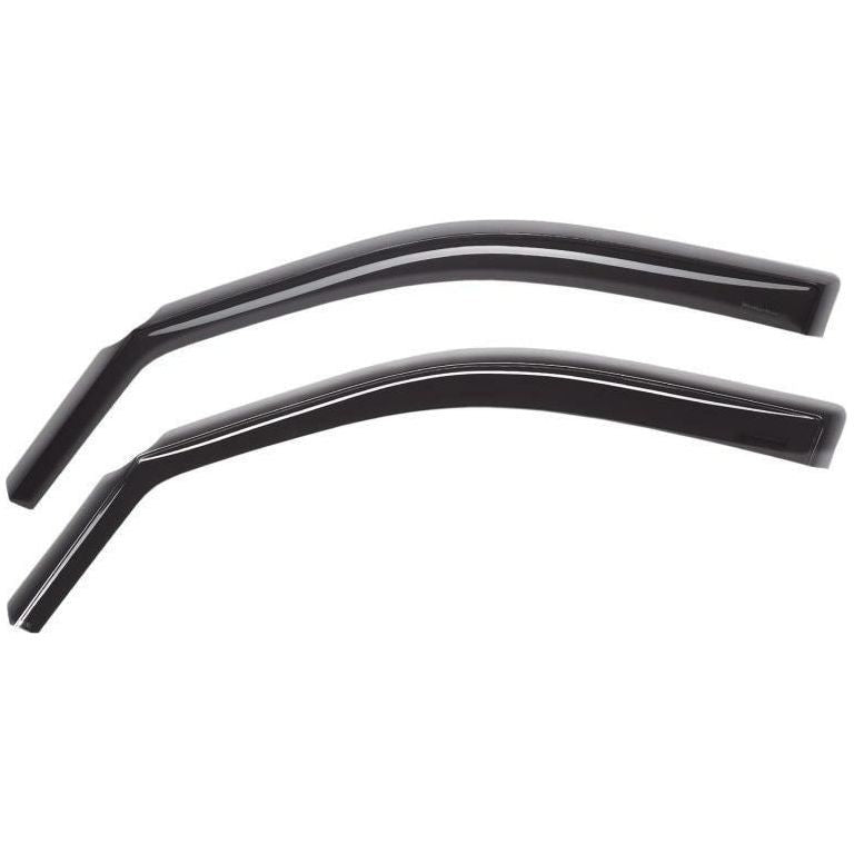 WeatherTech 04 Volkswagen R32 Front Side Window Deflectors - Dark Smoke - SMINKpower Performance Parts WET80197 WeatherTech