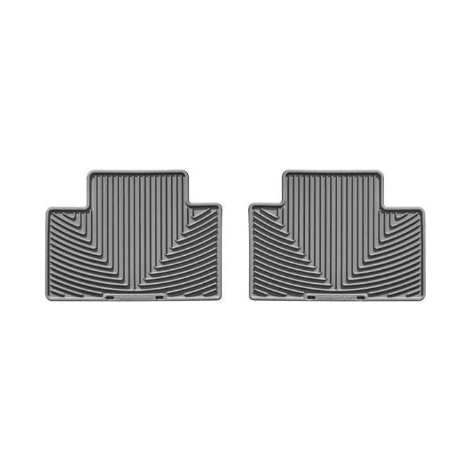 WeatherTech 05-13 Toyota Tacoma Crew Cab Rear Rubber Mats - Grey - SMINKpower Performance Parts WETW136GR WeatherTech