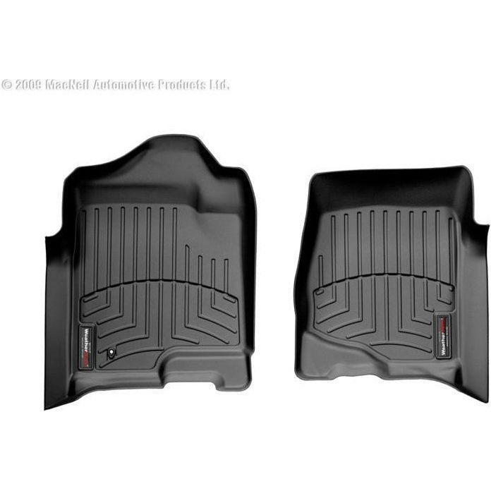 WeatherTech 07+ Chevrolet Avalanche Front FloorLiner - Black - SMINKpower Performance Parts WET440661 WeatherTech