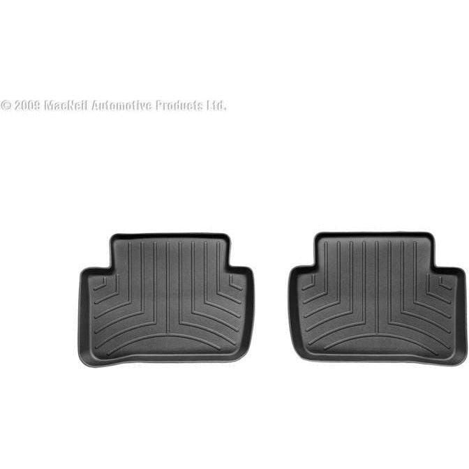 WeatherTech 08-13 Mercedes-Benz C-Class (W204) Rear FloorLiner - Black - SMINKpower Performance Parts WET441612 WeatherTech