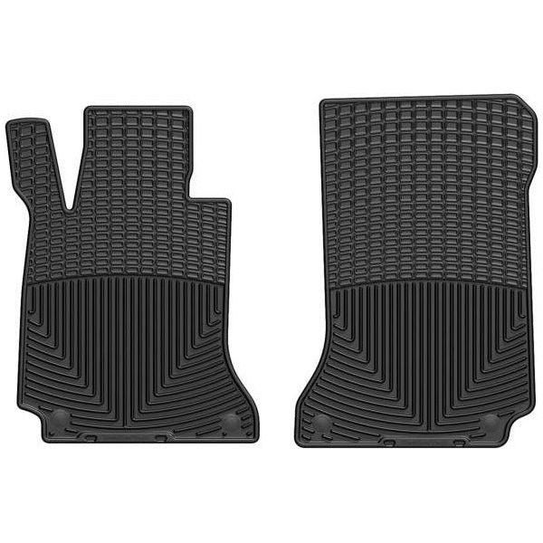 WeatherTech 08+ Mercedes-Benz E-Class Front Rubber Mats - Black - SMINKpower Performance Parts WETW287 WeatherTech