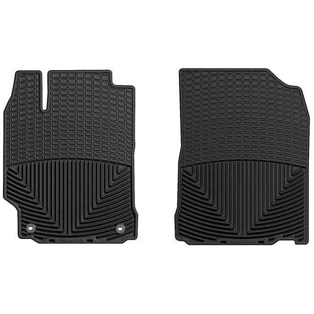WeatherTech 12+ Toyota Camry Front Rubber Mats - Black - SMINKpower Performance Parts WETW255 WeatherTech