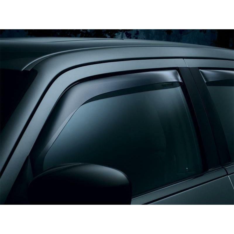 WeatherTech 2015+ Volkswagen Golf/GTI 5-Door Hatchback Front Side Window Deflectors - Dark Smoke - SMINKpower Performance Parts WET80721 WeatherTech