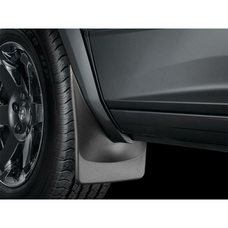 WeatherTech 2016 Toyota Tacoma No Drill Front Mudflaps - SMINKpower Performance Parts WET110055 WeatherTech