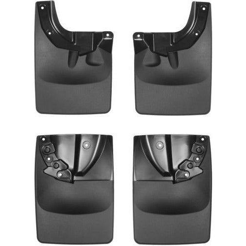 WeatherTech 2016 Toyota Tacoma No Drill Front & Rear Mudflaps - SMINKpower Performance Parts WET110056-120056 WeatherTech