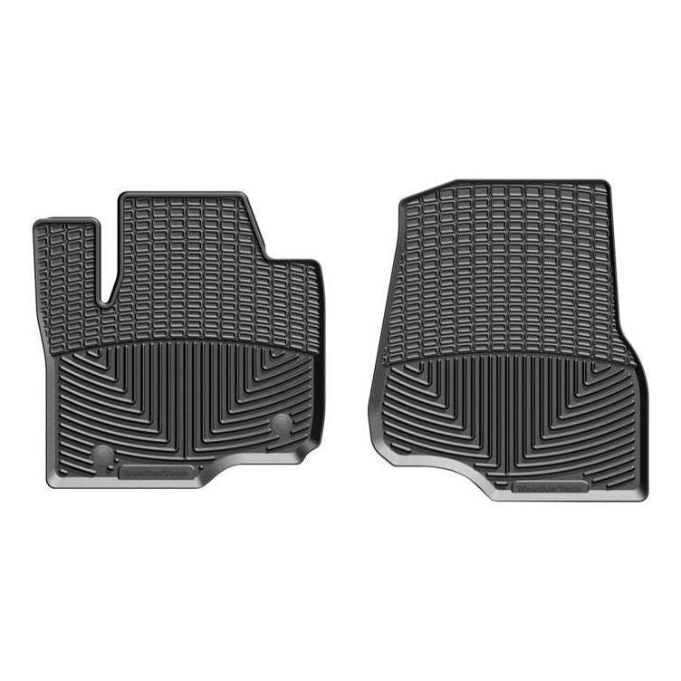 WeatherTech 2017+ Ford F-250/F-350/F-450/F550 (Crew Cab & SuperCab) Front Rubber Mats - Black - SMINKpower Performance Parts WETW408 WeatherTech