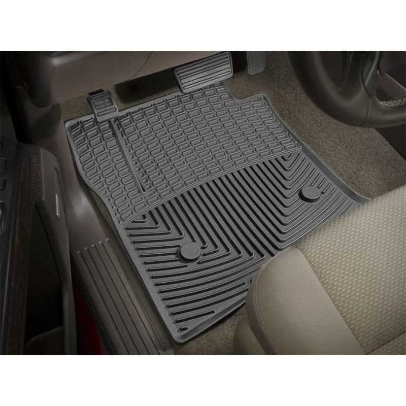 WeatherTech 2017+ Ford F-250/F-350/F-450/F550 (Crew Cab & SuperCab) Front Rubber Mats - Black - SMINKpower Performance Parts WETW408 WeatherTech