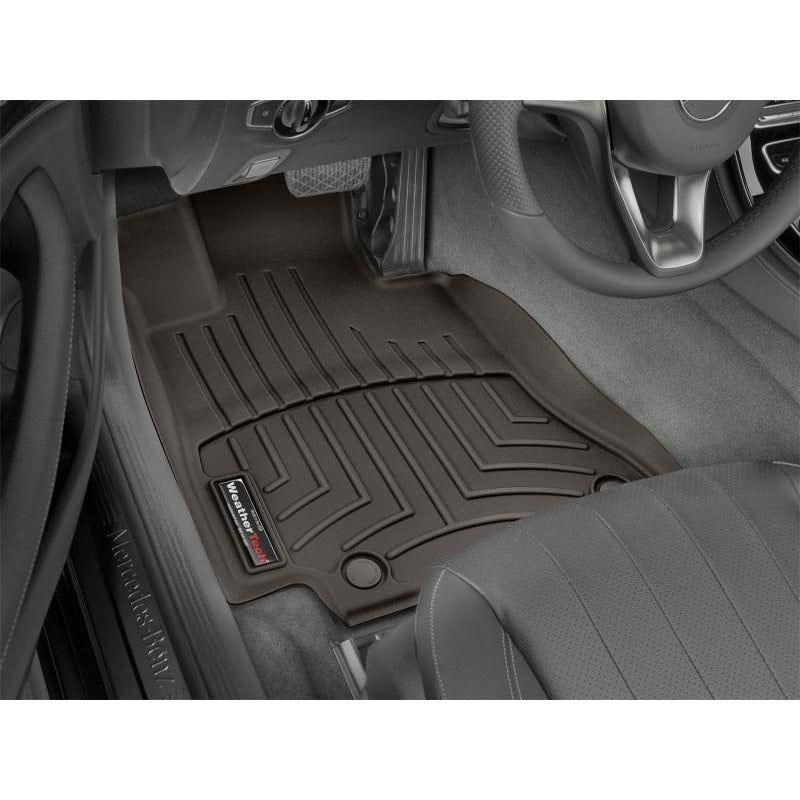 WeatherTech 2017 Ford Super Duty (Super Cab / Crew Cab) Front FloorLiners - Cocoa - SMINKpower Performance Parts WET4710121 WeatherTech