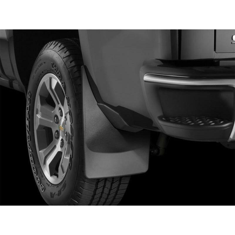 WeatherTech 2018+ Ford Expedition Max No Drill Mudflaps - SMINKpower Performance Parts WET110088 WeatherTech