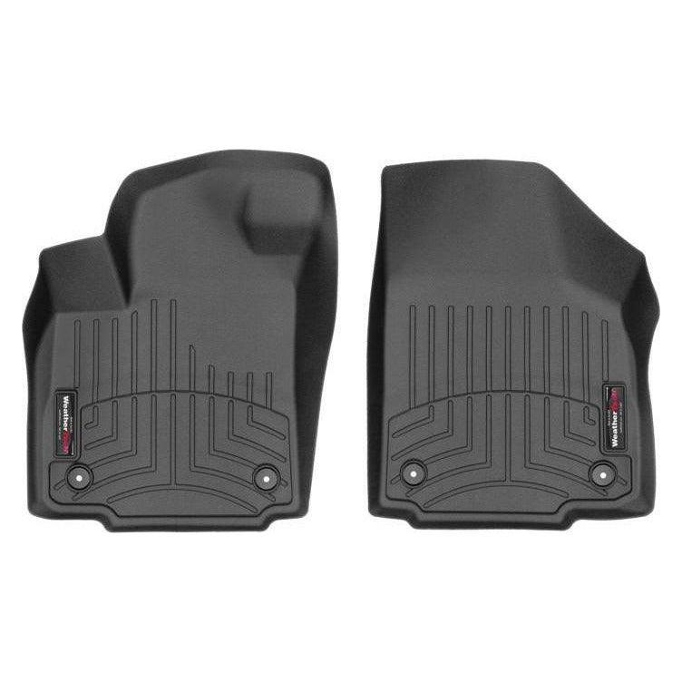 WeatherTech 2020+ Ford Ranger (SuperCrew/Crew Cab) Front FloorLiner - Black - SMINKpower Performance Parts WET4416401 WeatherTech